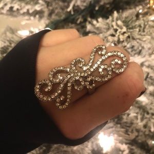 silver swirl ring❤️